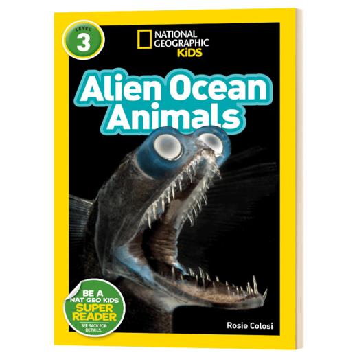 美国国家地理分级阅读 外星海洋动物 英文原版 National Geographic Readers level 3 Alien Ocean Animals 英文版进口书 商品图3