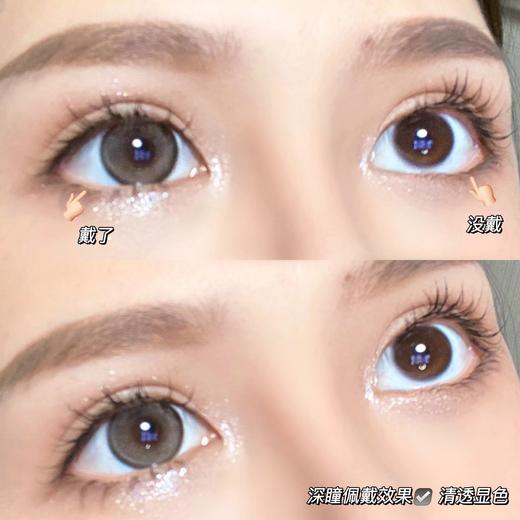 半年抛丨椰珍珠·Ginomii丨椰子布丁灰14.2mm（半年抛/2片装） 商品图2