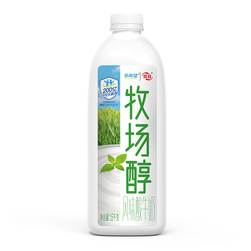 新希望(双喜)塑桶牧场醇风味酸牛奶1.5kg