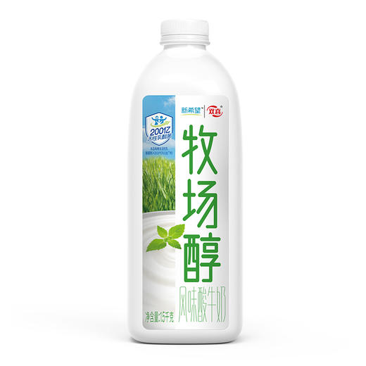 新希望(双喜)塑桶牧场醇风味酸牛奶1.5kg 商品图0