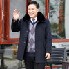 JH-10274秋冬季加厚爸爸装可拆卸内胆毛呢大衣男士中长款呢子外套 商品缩略图0