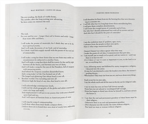 草叶集 英文原版 经典诗歌 Leaves of Grass Alma Classics Great Poets 惠特曼 Walt Whitman 英文版原版书籍 进口英语文学书 商品图1