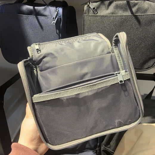 【方形化妆包】简约化妆包无印风格学生化妆品小包便携旅行手提式洗漱收纳包 商品图5