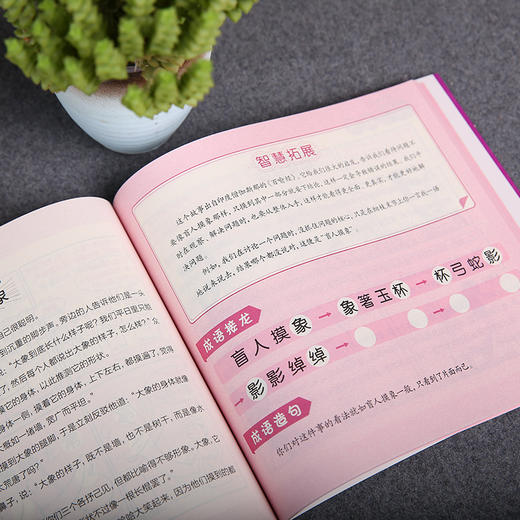 趣味漫画学成语（全4册）6-12岁 160个成语160张搞笑漫画 哲理+脑洞 商品图5