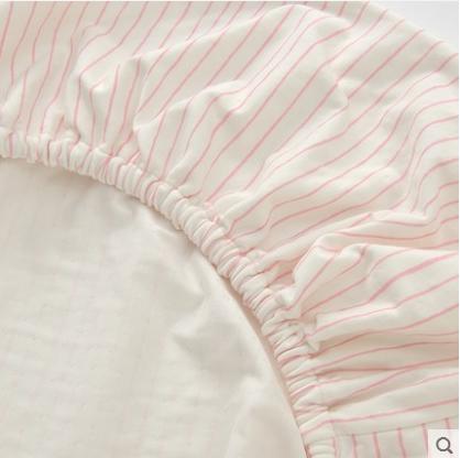 英氏新生儿床上用品 婴儿床笠宝宝床罩儿童纯棉床单 182B0343 商品图2