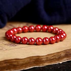 紫金砂手链朱砂手串 10mm(19颗) 红色红手链 首饰饰品礼物