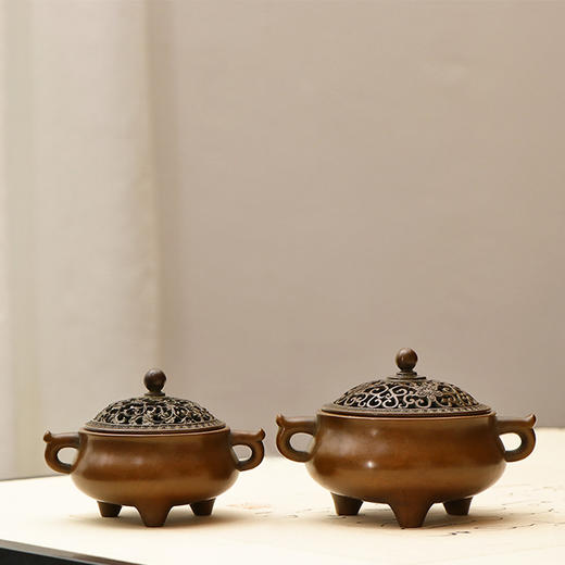 庆松堂小草龙耳薰香炉 商品图6