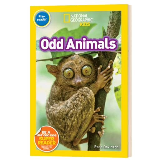 美国国家地理分级读物 奇怪的动物 英文原版 National Geographic Kids pre-Readers Odd Animals 英文版 进口英语书籍 商品图3