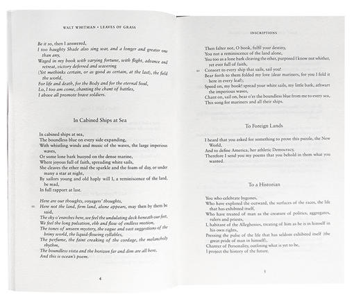 草叶集 英文原版 经典诗歌 Leaves of Grass Alma Classics Great Poets 惠特曼 Walt Whitman 英文版原版书籍 进口英语文学书 商品图3