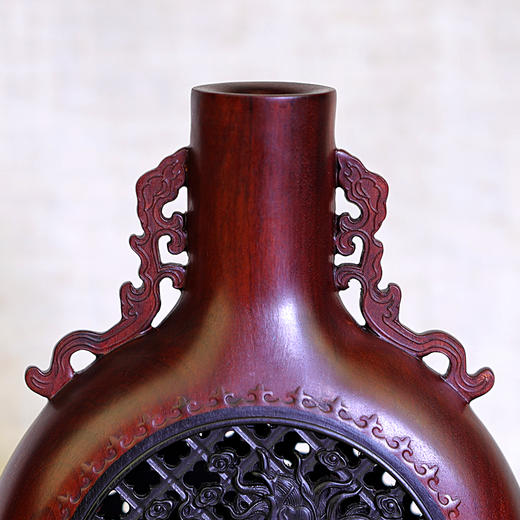 麒麟献瑞°酸枝花瓶 商品图3