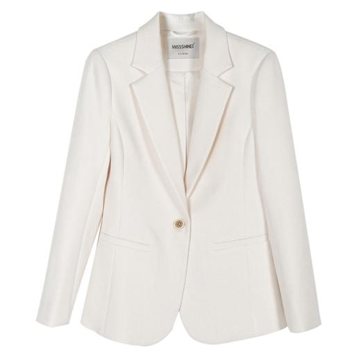 米思阳气质小西装女2026春季新款时尚通勤OL修身显瘦职场外套2359 商品图4