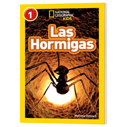 美国国家地理分级阅读读物 英文原版 National Geographic Kids Readers L1 Las Hormigas 少儿科普百科 英文版 进口书 商品图3