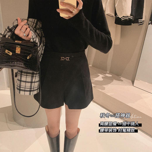 金蘑菇菇断码特价不退不换~【贝克街短裤】复古英伦调调 秋冬配靴子刚需！ 商品图1