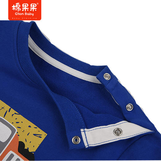 商场同款棉果果春季男童圆领套头卫衣M112180222060 商品图3