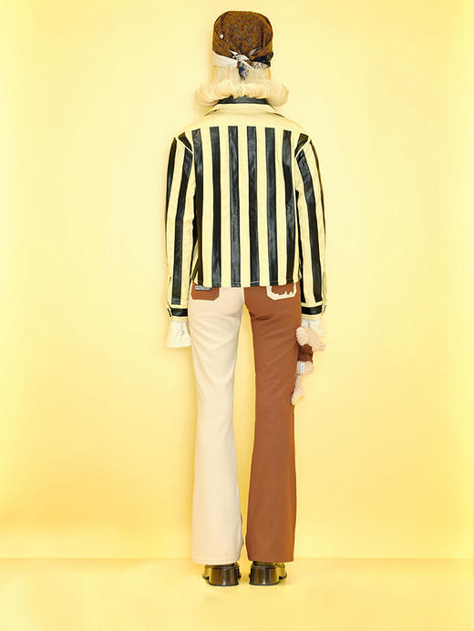 预售| 13DE MARZO泡泡玛特联名帕尔达熊罐装咖啡波浪线长裤 .潮快闪[福利品] 商品图4