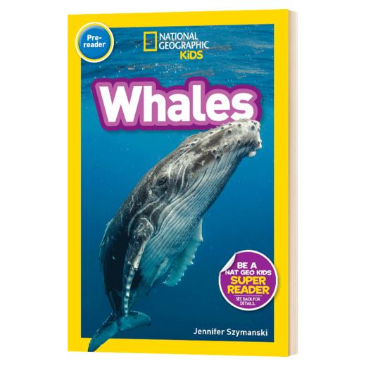美国国家地理入门级 鲸鱼 英文原版 National Geographic Kids pre-Readers Whales 英语启蒙 科普百科 英文版进口英语书 商品图3