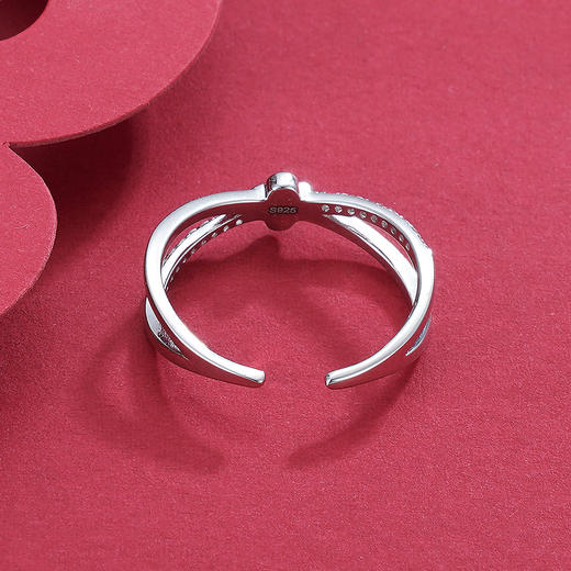 子佩集S925银【琼苞】戒指【R51350401】锆石2111 商品图5