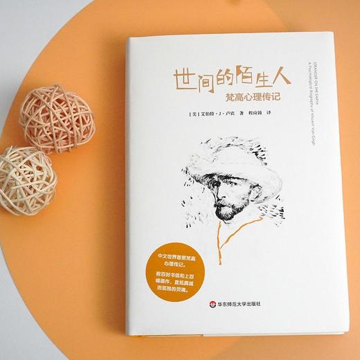 世间的陌生人：梵高心理传记 心理学视角 梵高传记 作品解读 人文艺术 艺术家 名人传记 正版 华东师范大学出版社 商品图1