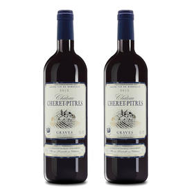 【双支特惠装】榭丽比特城堡红葡萄酒 Chateau Cherets Pitres 2*750ml