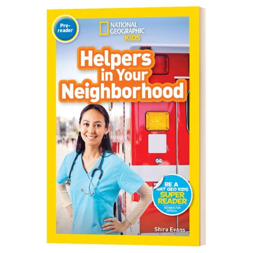 美国国家地理分级读物 英文原版 National Geographic Kids Readers Pre-reader Helpers in Your Neighborhood 进口书籍 商品图3