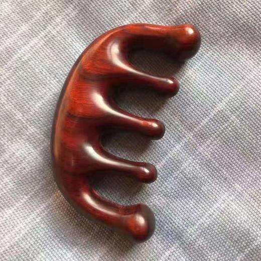 五齿按摩梳°紫檀 商品图1
