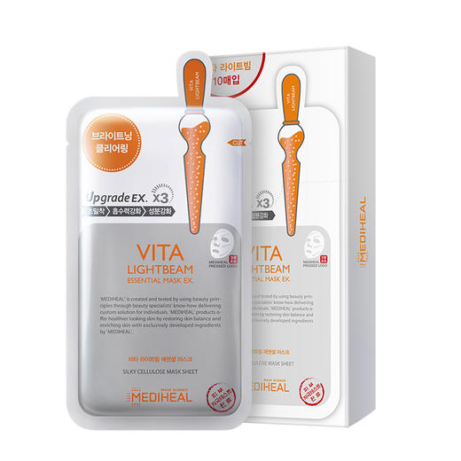 【中欧班列精选】韩国美迪惠尔维生素面膜（升级版）25ml*10片 商品图0