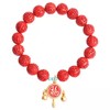 朱砂鎏金拨浪鼓手链10mm 商品缩略图2