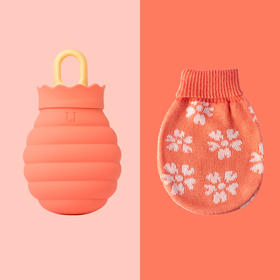 趣味蜜罐暖水袋(2代)-活力橙102x58x175mm