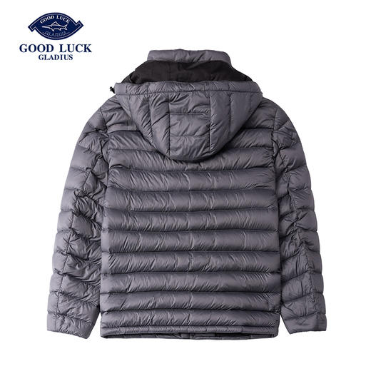 GOOD LUCK/【商场同款】德鲨新款防风保暖直充白鸭绒羽绒服KR16561-814 商品图5