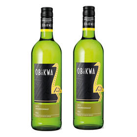 【双支特惠装】奥卡瓦-夏多内白葡萄酒 Obikwa - Chardonnay 2015 2*750ml