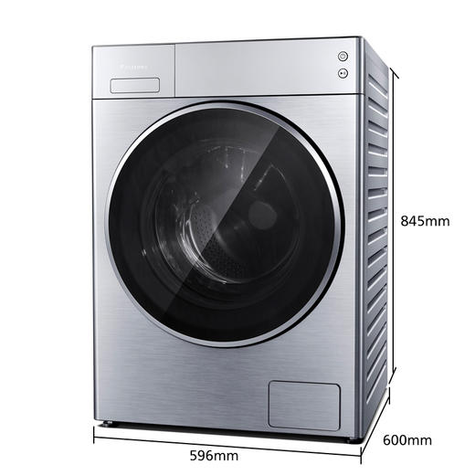 松下（Panasonic）（251968）XQG100-L166 10KG全自动家用滚筒洗衣机 光动银离子除菌 三维立体洗 静音洗脱一体 商品图1