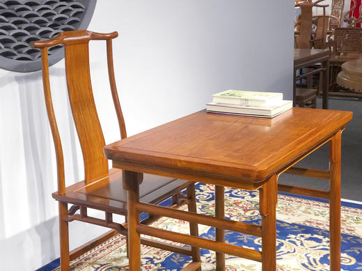 红桥红  家具严选  缅甸花梨（大果紫檀）【88拍卖款小书案两件套】 商品图2