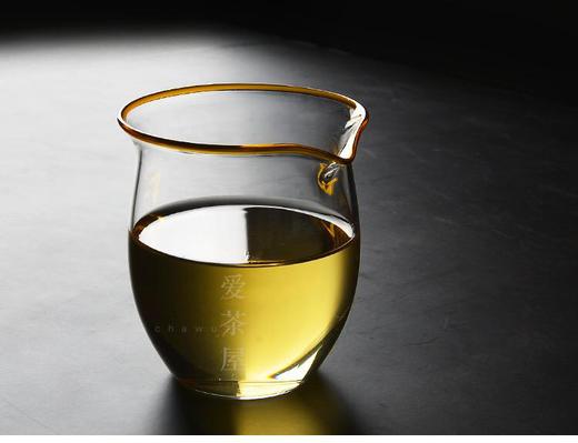 自慢堂玻璃公道杯分茶器 无把茶盅公杯 商品图0