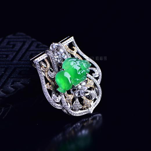 【一年之计在于春】翡翠夹扣(牛)-GZ12109118 商品图8