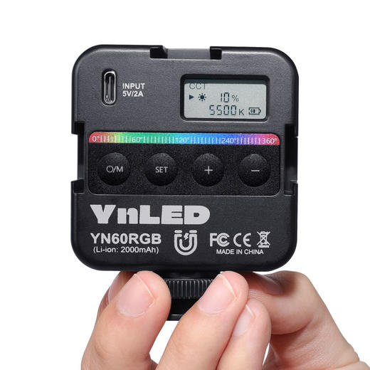 永诺 YN60RGB 口袋摄像灯 商品图7