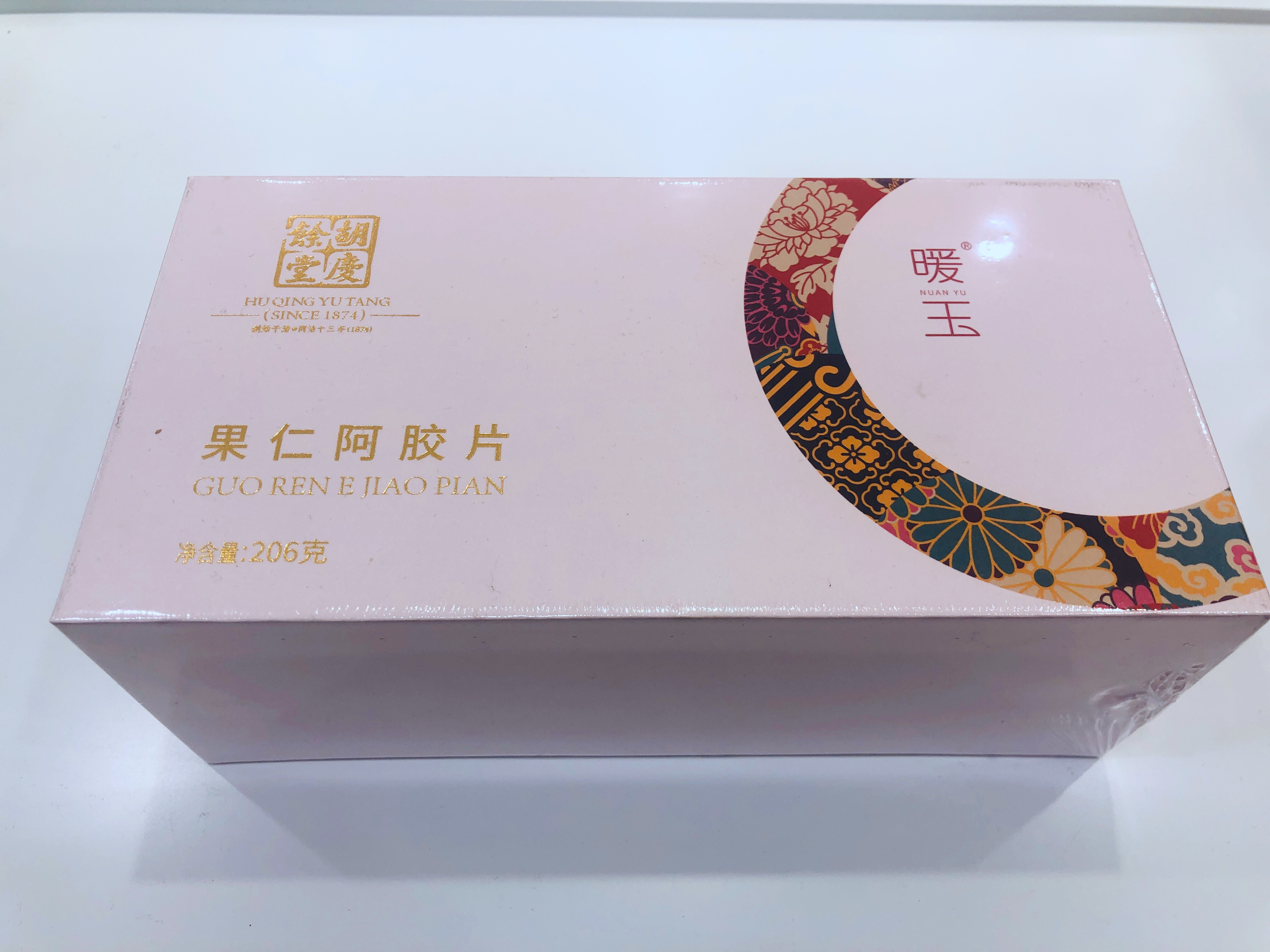 胡庆余堂 果仁阿胶片206g