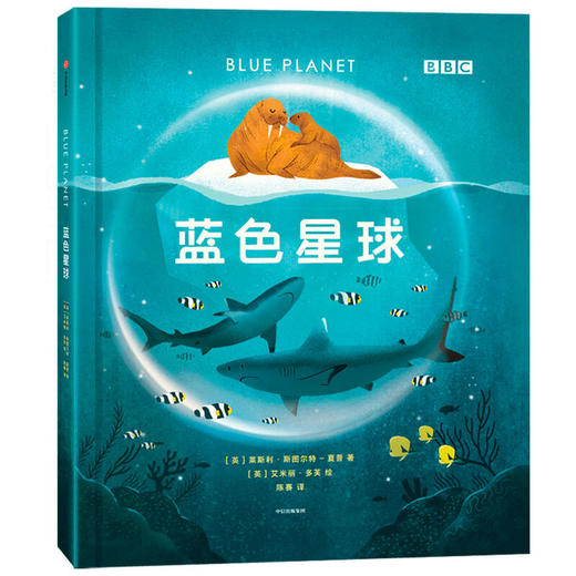【6-12岁】蓝色星球 莱斯利斯图尔特夏普等著 专业海洋科普 带孩子一起见证人类震撼人心的海洋探访纪录 感受海洋之美 中信 商品图4