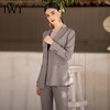 IWY/灰色西装套装裤高端商务职业装西服2021新款正装时尚工装工服	CP1340-E 商品缩略图0