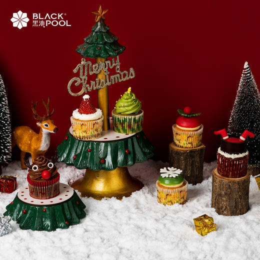 【16-25人份圣诞套餐】3磅雪国列车 + 圣诞杯子蛋糕24枚装+桃红酒2瓶  低至8.9折 商品图1