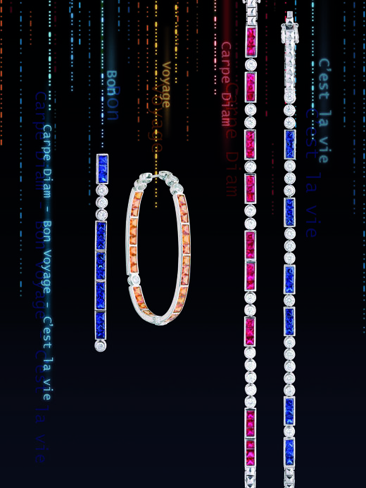 「摩尔斯电码」C’est La Vie 蓝宝石钻石手链

蓝宝石3.33克拉
钻石1.63克拉
18k白金8.72克 商品图8