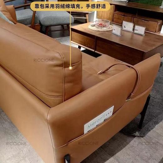 瑞吉欧意式沙发头层黄牛皮沙发，WN23803，意式家具 商品图2