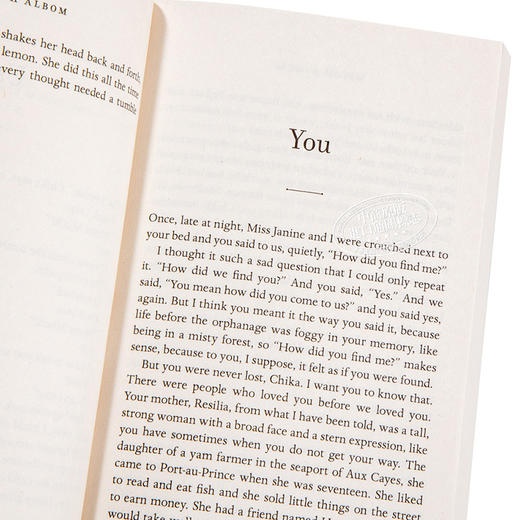 【中商原版】米奇 阿尔博姆 小女孩 地震与重组家庭 Finding Chika 英文原版 Mitch Albom 商品图3