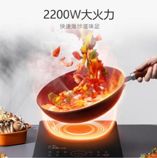 九阳(Joyoung)防辐射电磁炉电磁灶2200W 降辐射低噪音 双传感精准控温IH加热C22-F7 商品图2