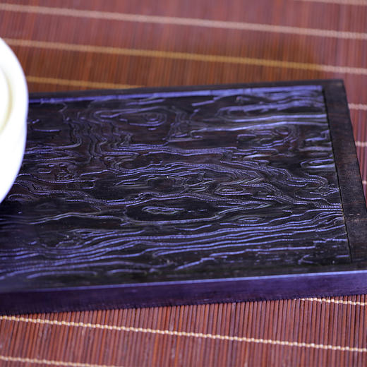 木纹杯托茶盘干泡台°紫光檀&酸枝款（不含茶具） 商品图1
