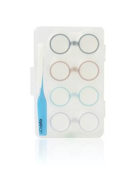 多双联盒隐形眼镜收纳「四副装」四排双联盒