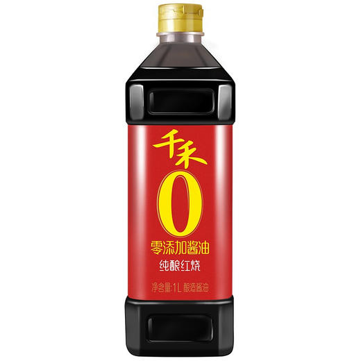 千禾零添加酱油纯酿红烧1L（新老包装随机发货） 商品图0