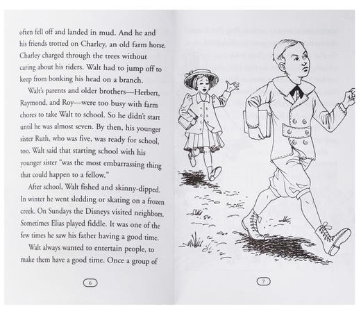 谁是迪斯尼 英文原版 Who Was Walt Disney 名人传记 中小学生英语课外阅读读物 进口书籍 商品图1