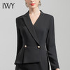 IWY/黑色售楼部工作服女高端职业连衣裙春秋新款酒店前台西装裙子	NQ520-B 商品缩略图4