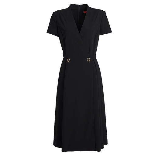 皮尔卡丹女装年夏季新款气质职场干练高频连衣裙P1231D1054B0
 商品图4