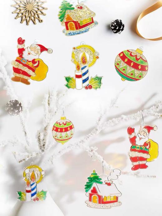 AMOS DIY免烤胶画+窗贴二合一/新年款 商品图2